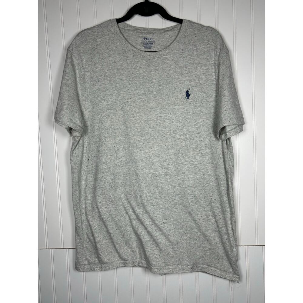Polo Ralph Lauren Slim Fit Cotton T-Short  Heather Gray Men’s XL gym shirt
